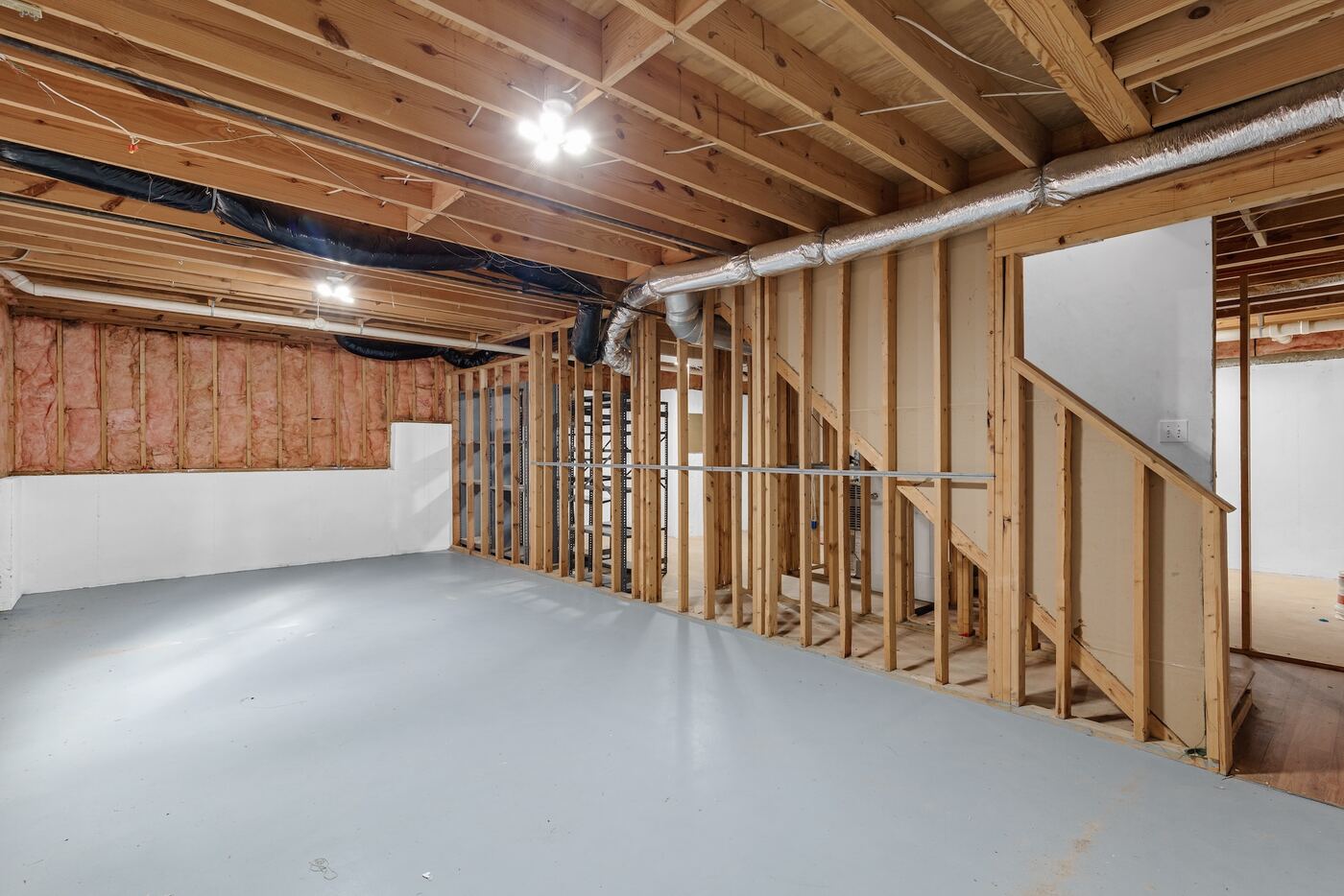 Full daylight basement